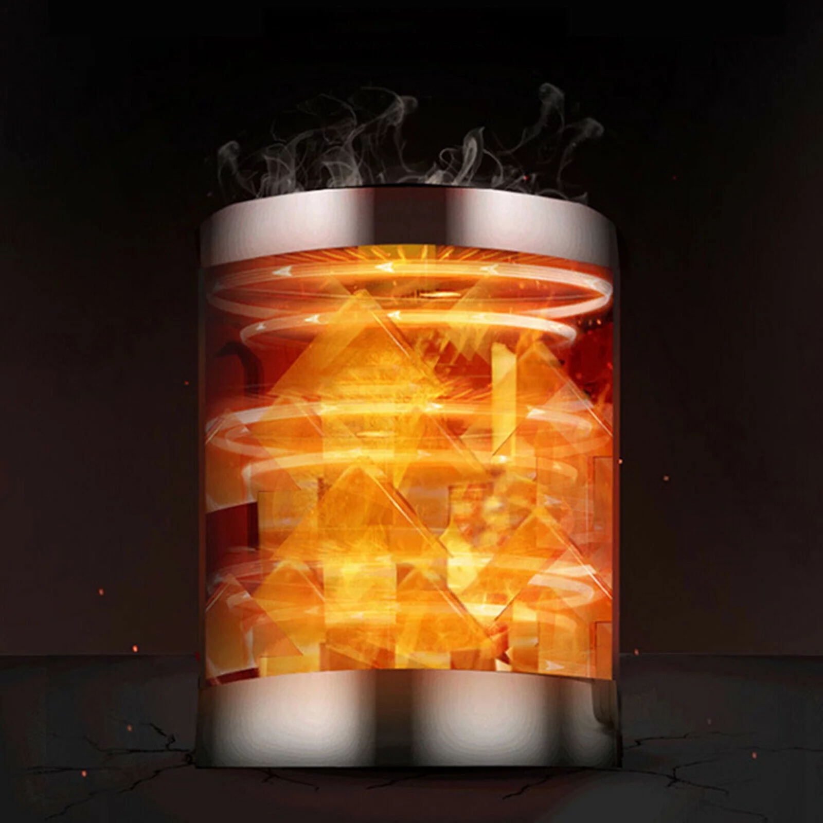 OUKANING Hot&Cold Water Cooler Dispenser Freestanding Top Loading Home Office-US