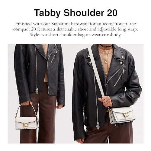 Coach Womens Polished Pebble Leather Tabby Shoulder Bag 20