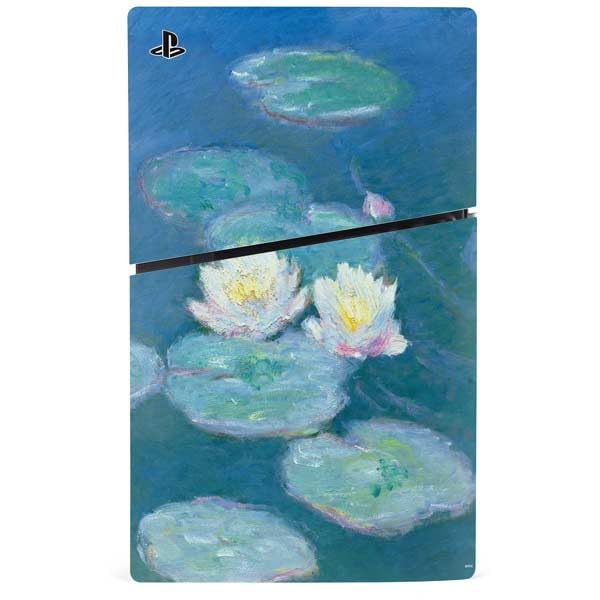 Skinit Decal Gaming Skin Compatible with PS5 Slim Disk Console - Officially Licensed Green Wheat Fields by Vincent Van Gogh Design