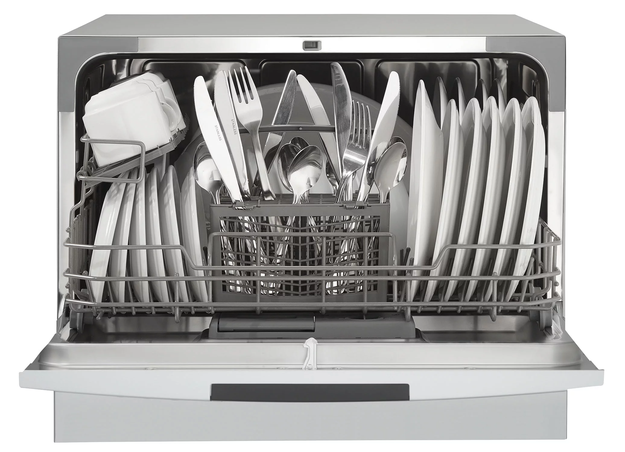 Danby 6 Place Setting Countertop Dishwasher in Silver