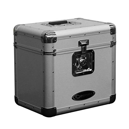 KROM Series Black Stackable Record/Utility Case for 70 12