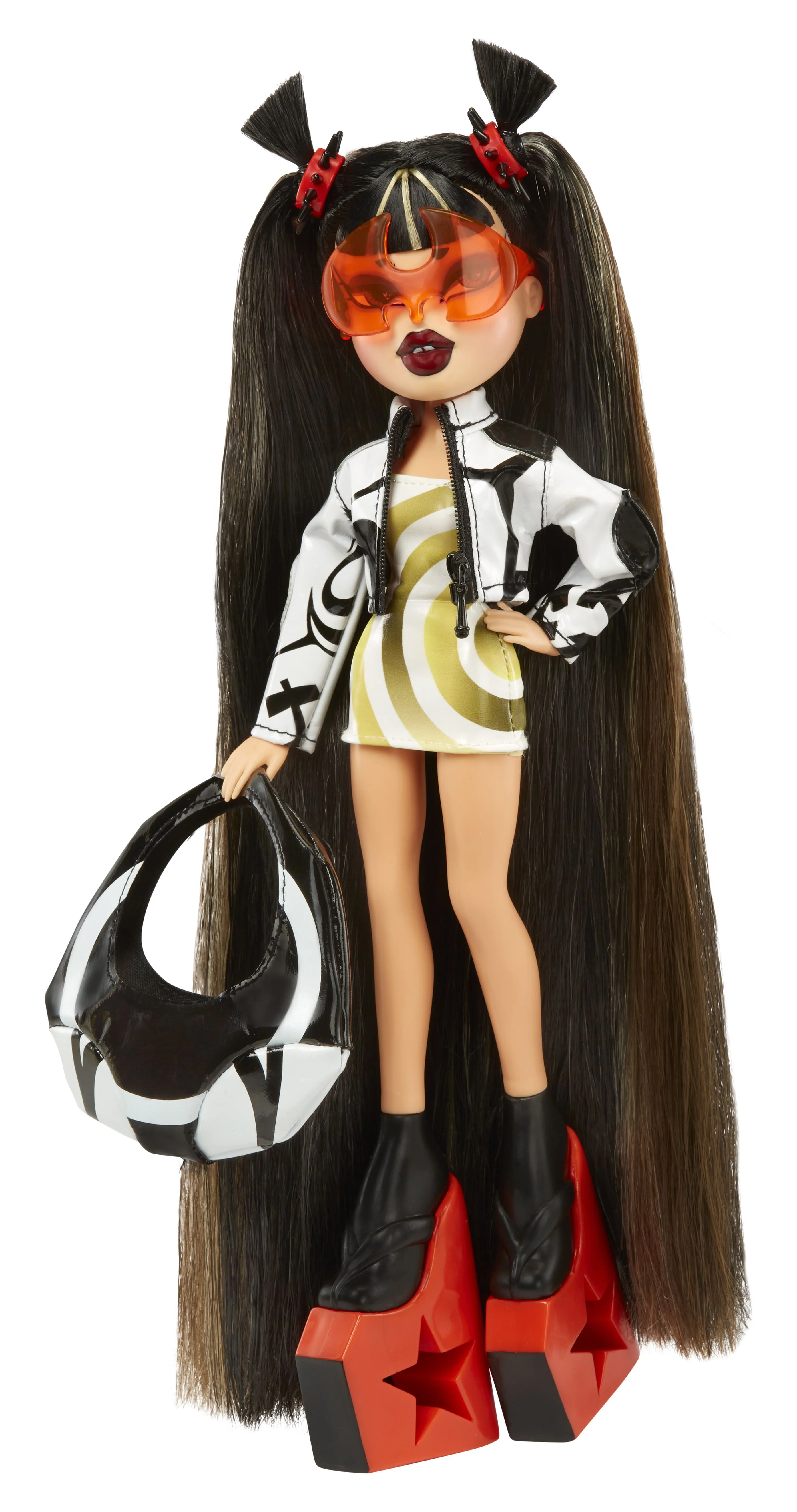 Bratz x Mowalola Special Edition Designer Jade Fashion Doll with 2 Outfits, Assembled 12 inch