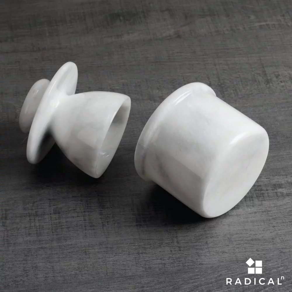 Butter Dish Cover Pot White natural Marble French Butter Storage Crock Keeper for Kitchenware