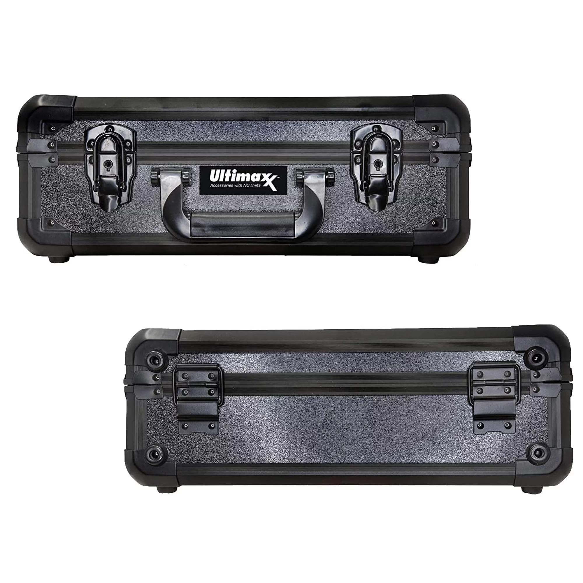 Ultimaxx Gadget Waterproof Hard Case Lockable Aluminum-Framed with Pick and Pluck Foam