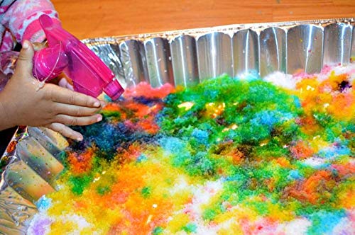 Instant Snow Just Add Water! Holiday Experiment, Reusable Snow (20 Packs-Make 80 Cups)