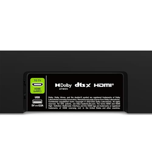 VIZIO 2.0 Soundbar w/Dolby Atmos & DTS:X, Bluetooth Speaker, QuickFit™ Compatible – SV200M-08 (New, 2024 Model)