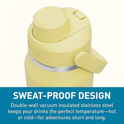 CamelBak Thrive Chug Insulated Stainless Steel Water Bottle Sky Blue, 32oz