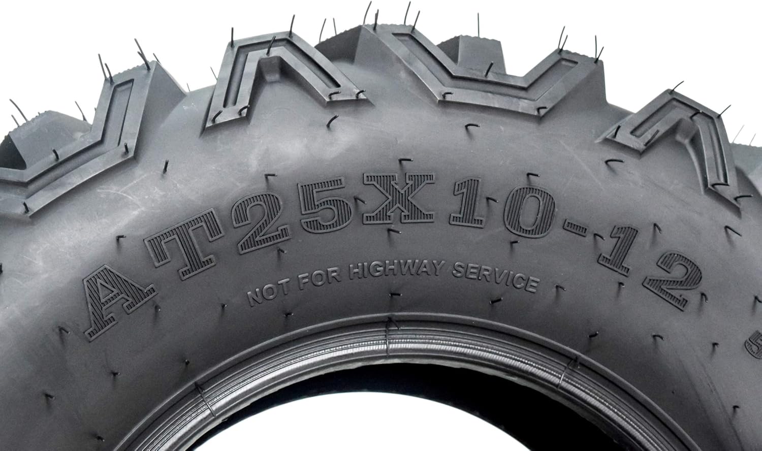 4 New 25x8-12 25x10-12 KT MASSFX ATV UTV all-terrain Tire Set 6 PLY 25