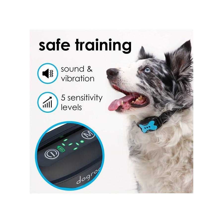DogRook Rechargeable Dog Bark Collar Humane No Shock Barking Collar - Pet Supplies online store