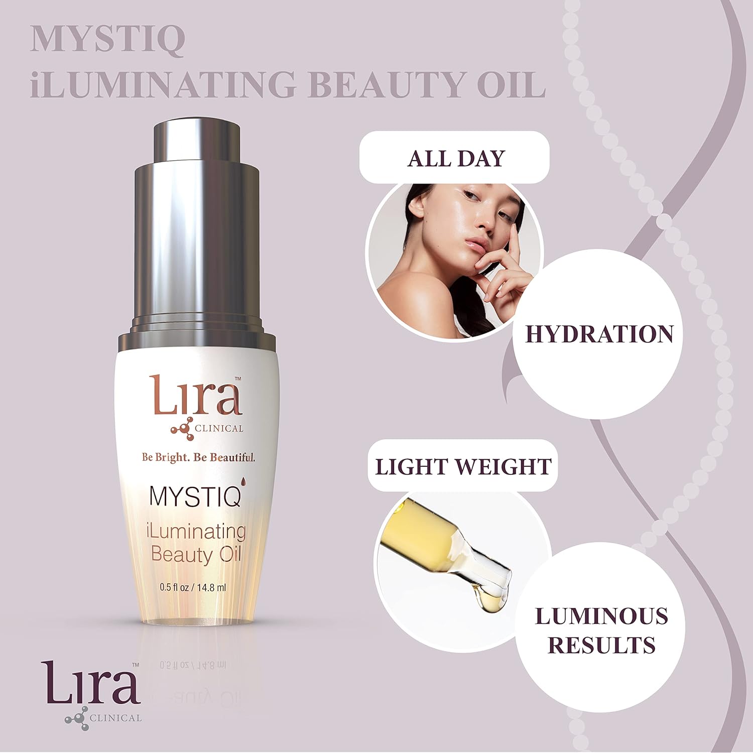 Lira Clinical MYSTIQ ILuminating Beauty Oil