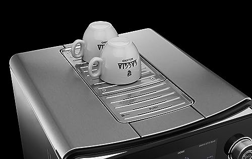 Gaggia Accademia Luxury Italian Fully Automatic Espresso Machine with 19 Customized drink settings,0.5 Liters,RI9782/46 Brushed Stainless