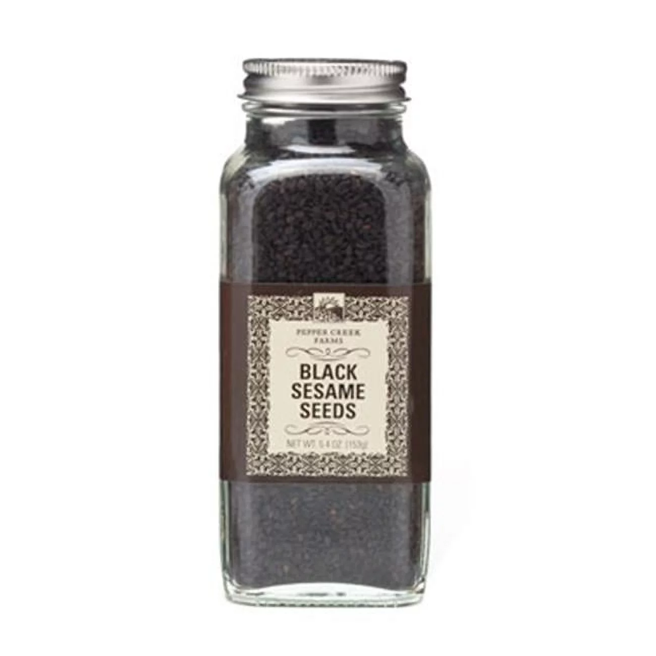 Pepper Creek Farms 70M Black Sesame Seeds - Pack of 6