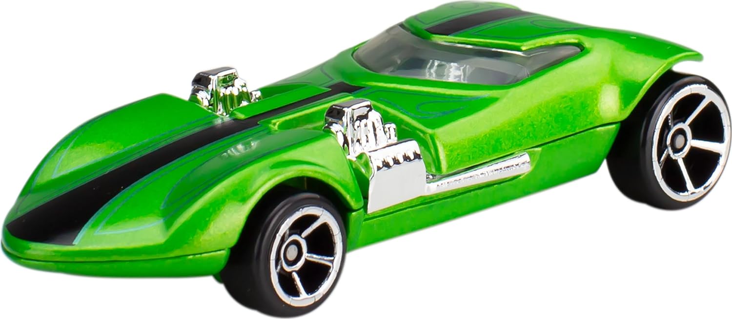 Hot Wheels Toy Cars & Trucks 5-Pack, Set of 5 Die-Cast Vehicles from The Animated Netflix Series Let’s Race!