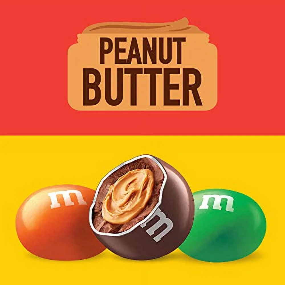 M&M's Chocolate Peanut Butter Candies, 55 Ounce BAG