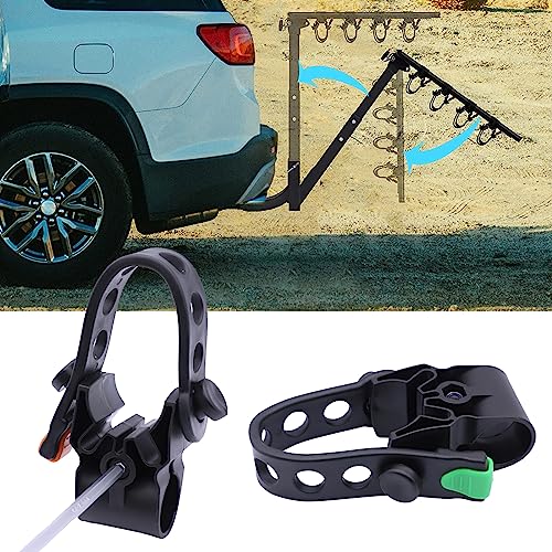 8Pcs Bike Rack Straps Replacement Parts Bicycle Hitch Strap Bike Rack Cradle Replacement Bike Tie Down Straps Replacement Rubber Straps Spare Hook fit 1 Inch Tube