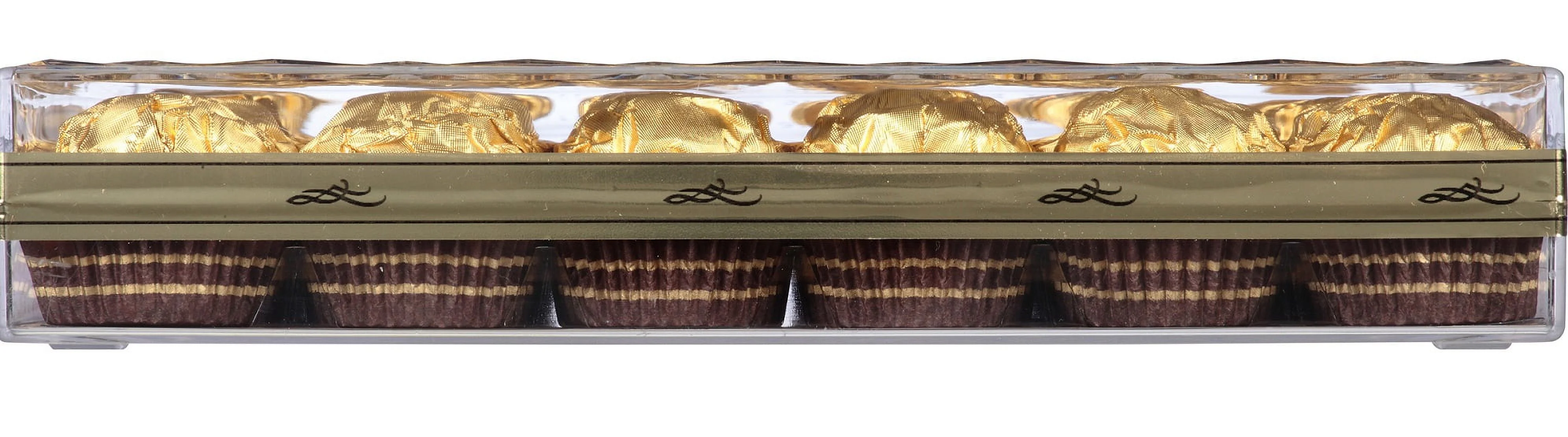 Ferrero Rocher Fine Hazelnut Chocolates, Chocolate Gift Box, 48 Count Flat, 21.2 oz