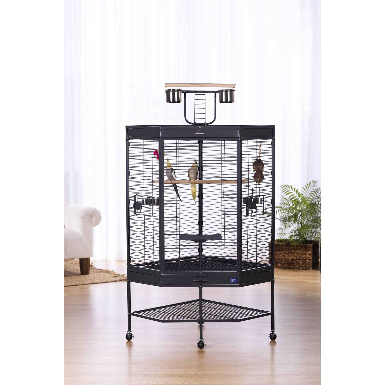 Prevue Pet Products Prevue Cage Corner with Playtop - Pet Supplies online store