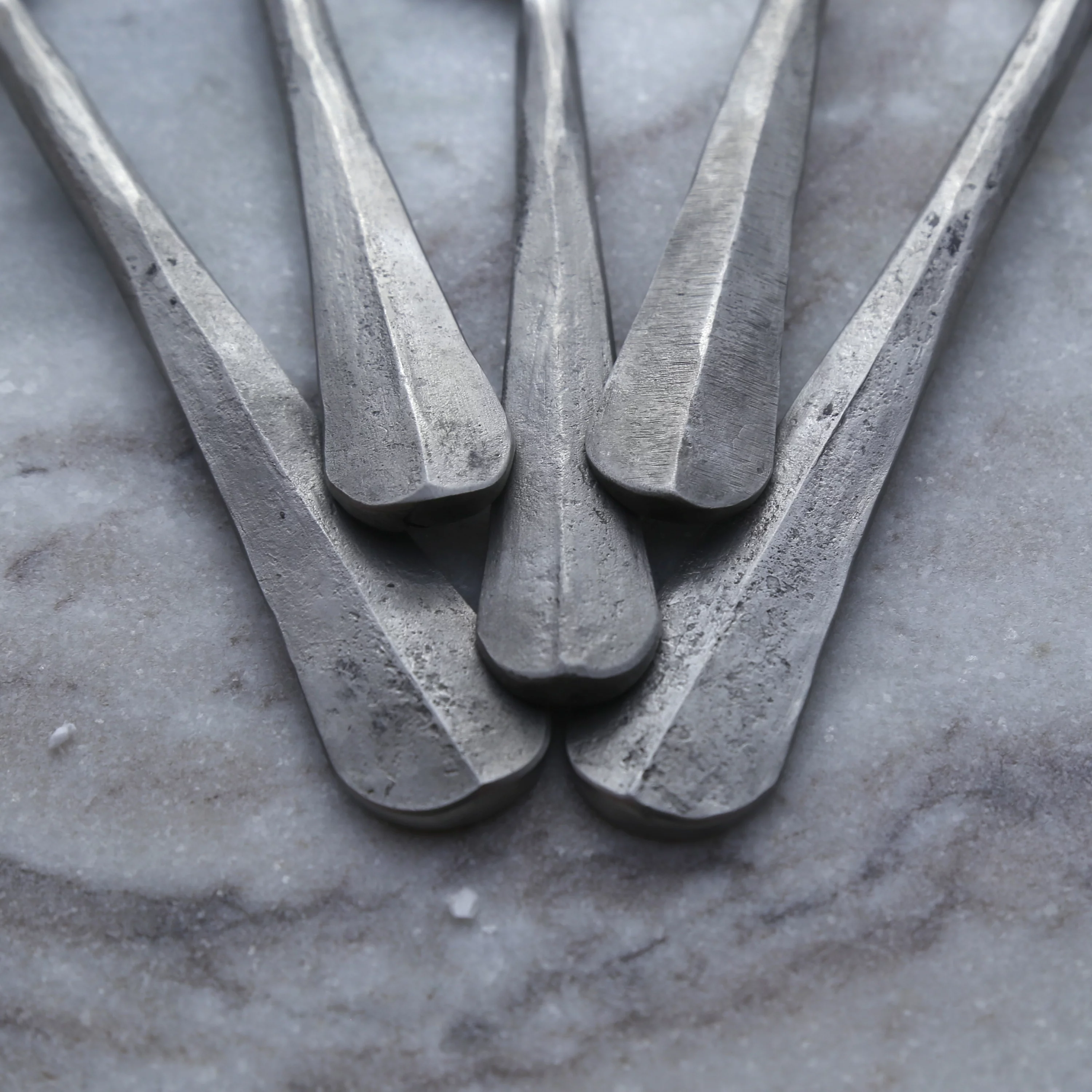 Inox  Ridge Design 5-piece Nascent Steel Flatware Set