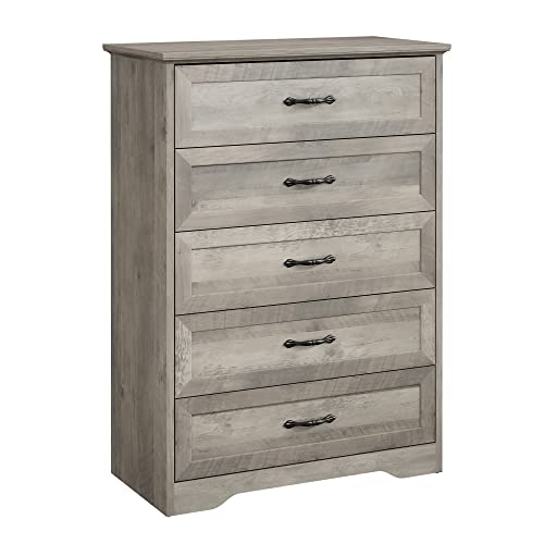 Dresser for Bedroom with 6 Drawers,Kids Dresser with Chest of Drawers,Wood Dresser for Living Room,Nursery,Hallway,Grey