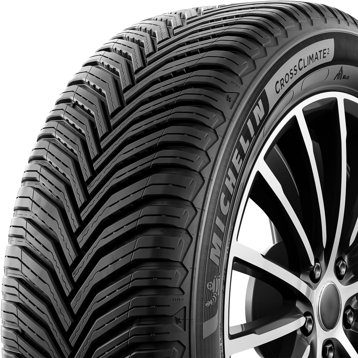 MICHELIN CrossClimate2, All-Season Car Tire, SUV, CUV - 235/50R18 97V