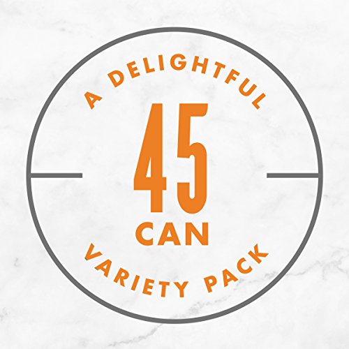 Purina Fancy Feast Wet Cat Food Variety Pack, Poultry & Beef Collection - (Pack of 45) 3 oz. Cans