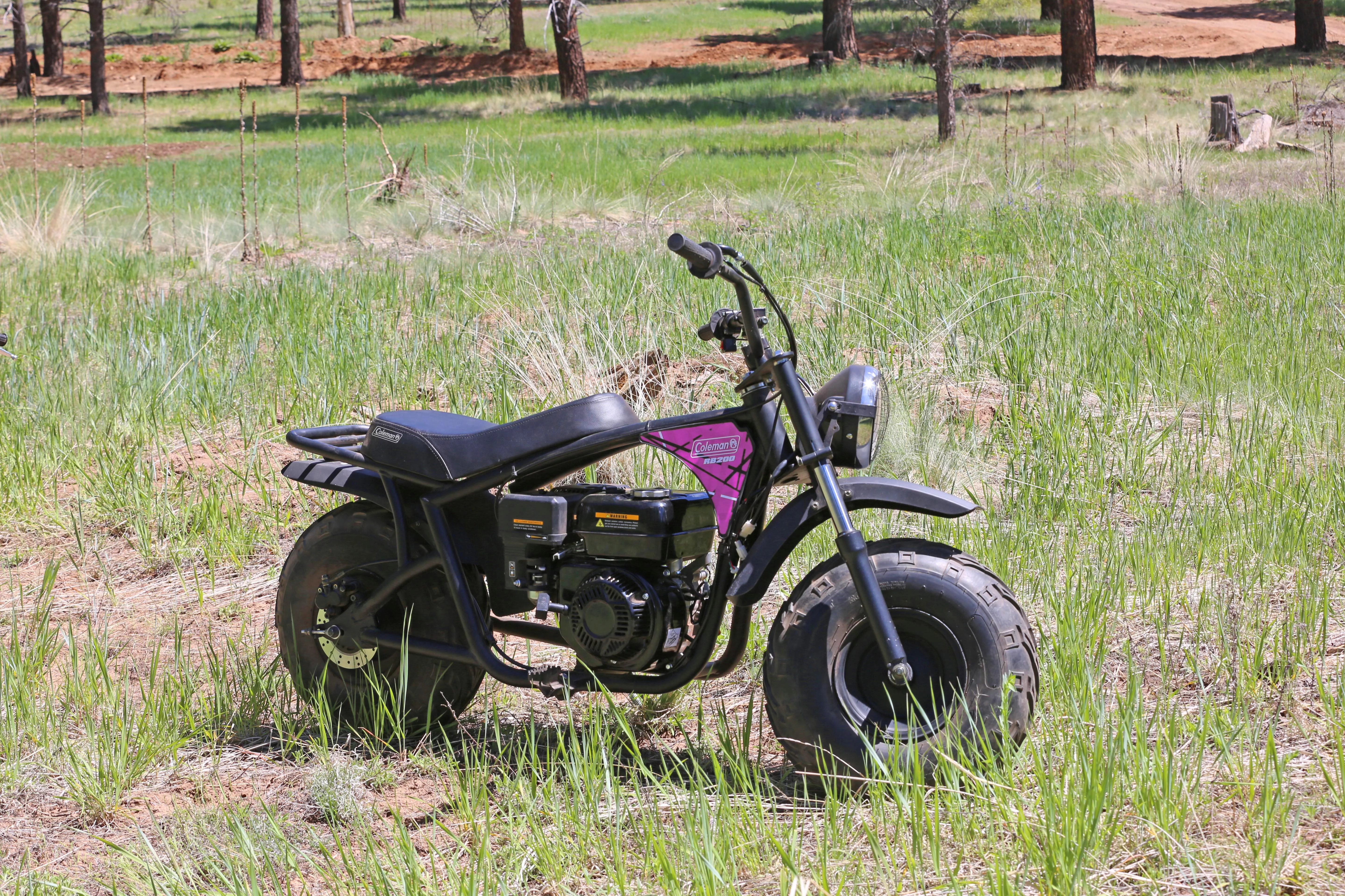 Coleman RB200 Gas Powered 196cc Pink Power Ride-On Mini Bike