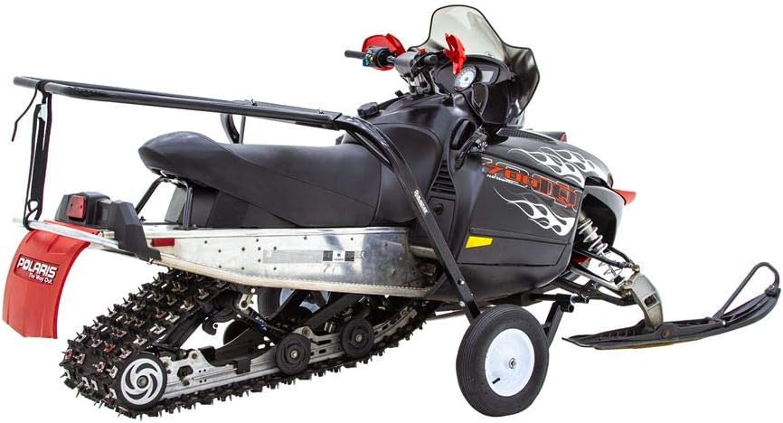 Black Ice SNO-1509 Snowmobile Dolly Cart, Hoist & Lift with Large Pneumatic Wheels