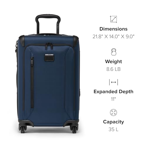 TUMI - Aerotour 4 Wheel Expandable Luggage - Men's and Women's Business and Leisure Travel Suitcase - 21.75