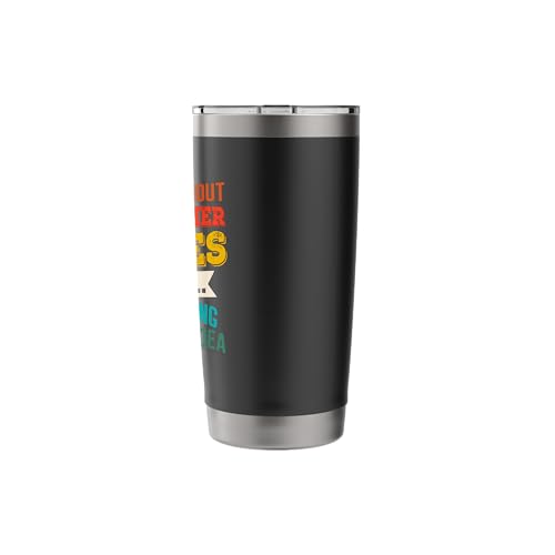 A Day Without Platformer Games Funny Video Gaming Joke Gamer Stainless Steel Insulated Tumbler