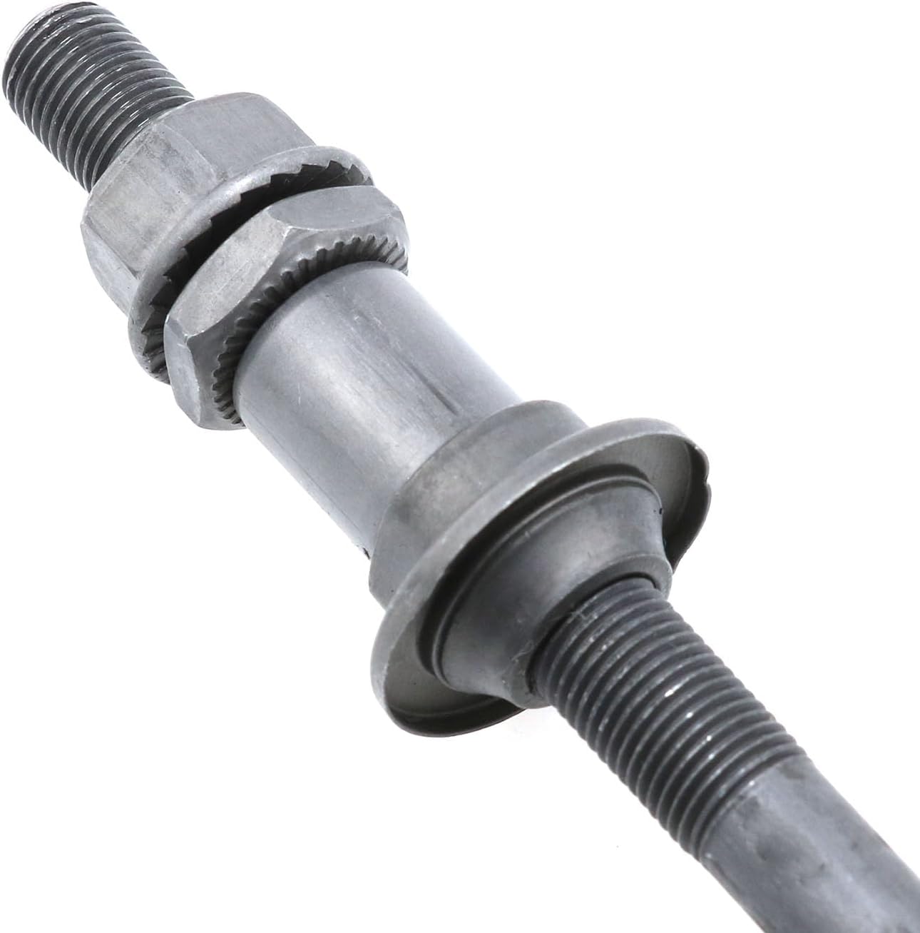 Bike axle 240 mm /9.45 in Bike Multi-Speed Rear hub axle 3/8 