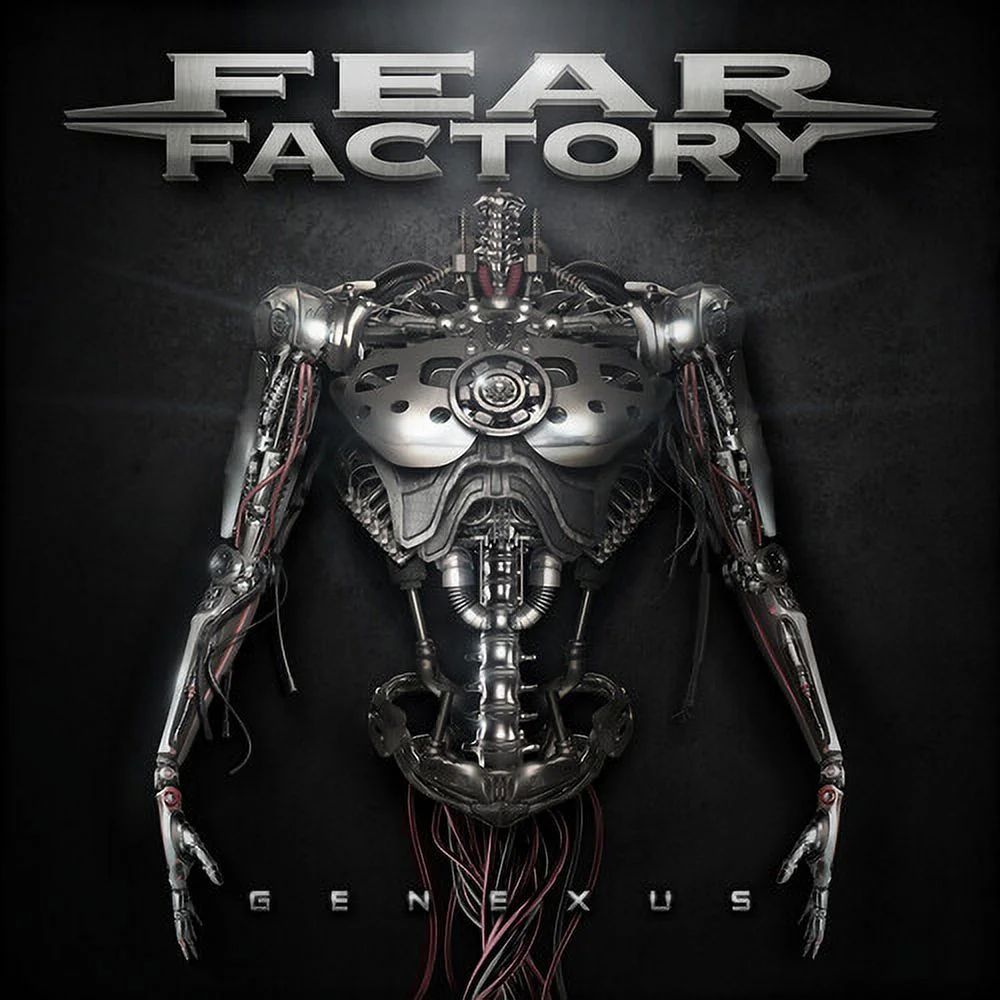Fear Factory - Genexus - Crystal Clear Black White Splatter - Heavy Metal - Vinyl