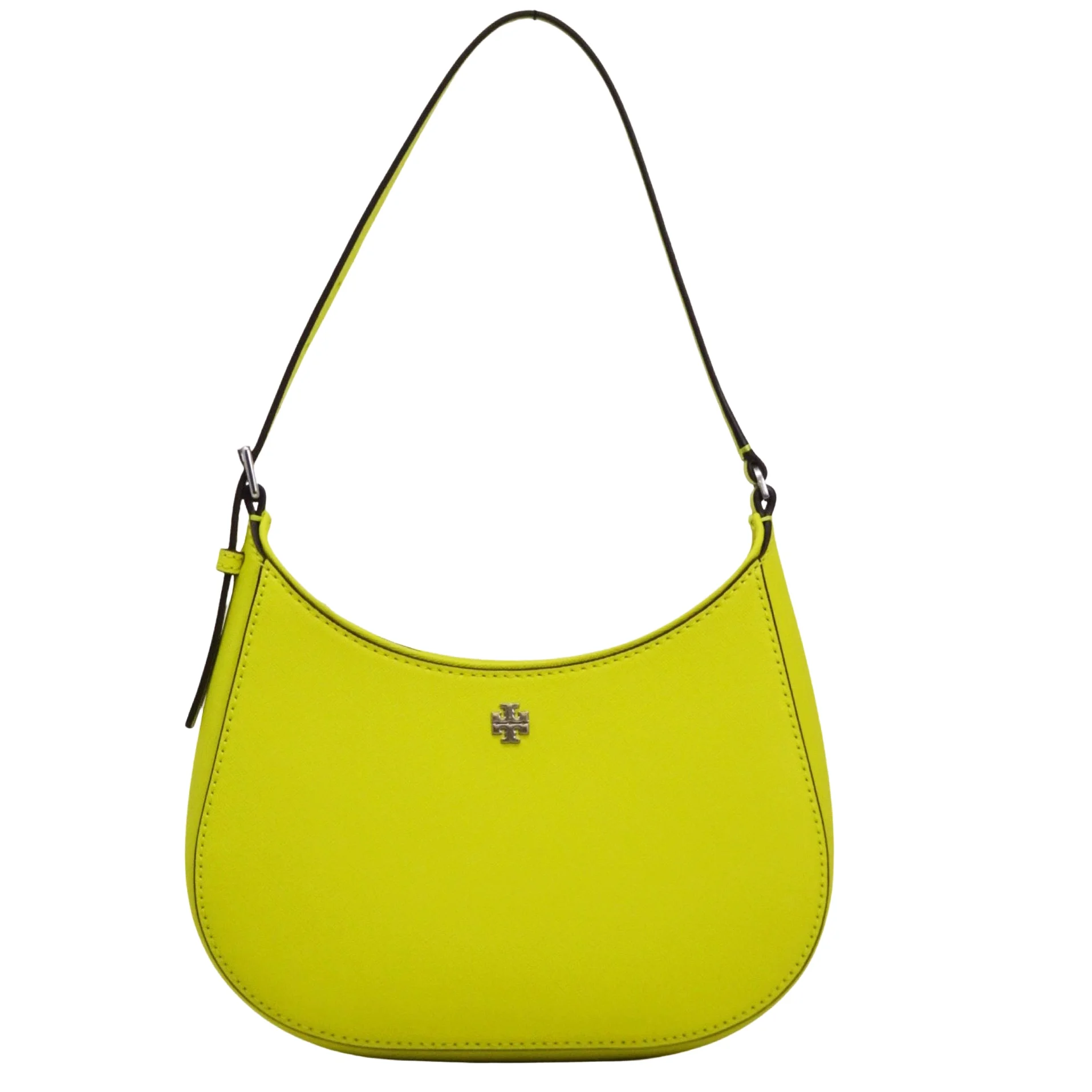 Tory Burch Women's Emerson Soft Saffiano Leather Zip Small Shoulder Bag (Tuscan Yellow)