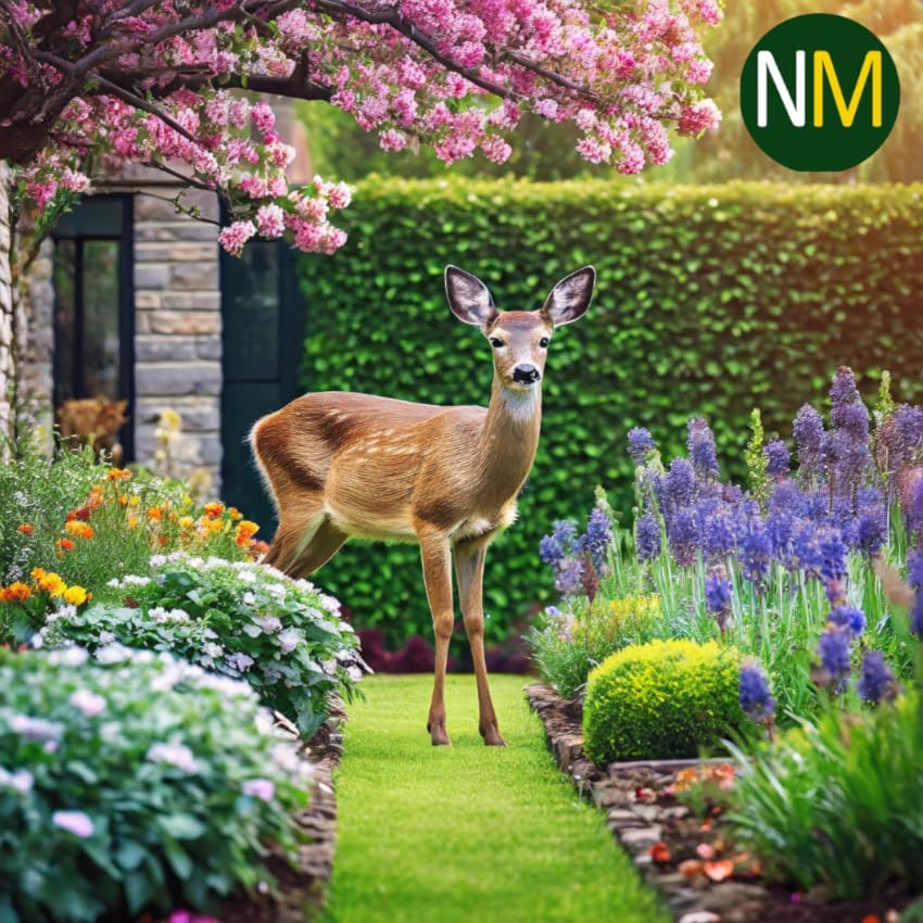 Nature's MACE Granular Deer Repellent 2.5lb, Repel Deer from Your Garden, Yard, Flowers, Protect Plants Fast, Create a Deer Free Barrier, Deer Repellent for Plants, Deer and Rabbit Repellent