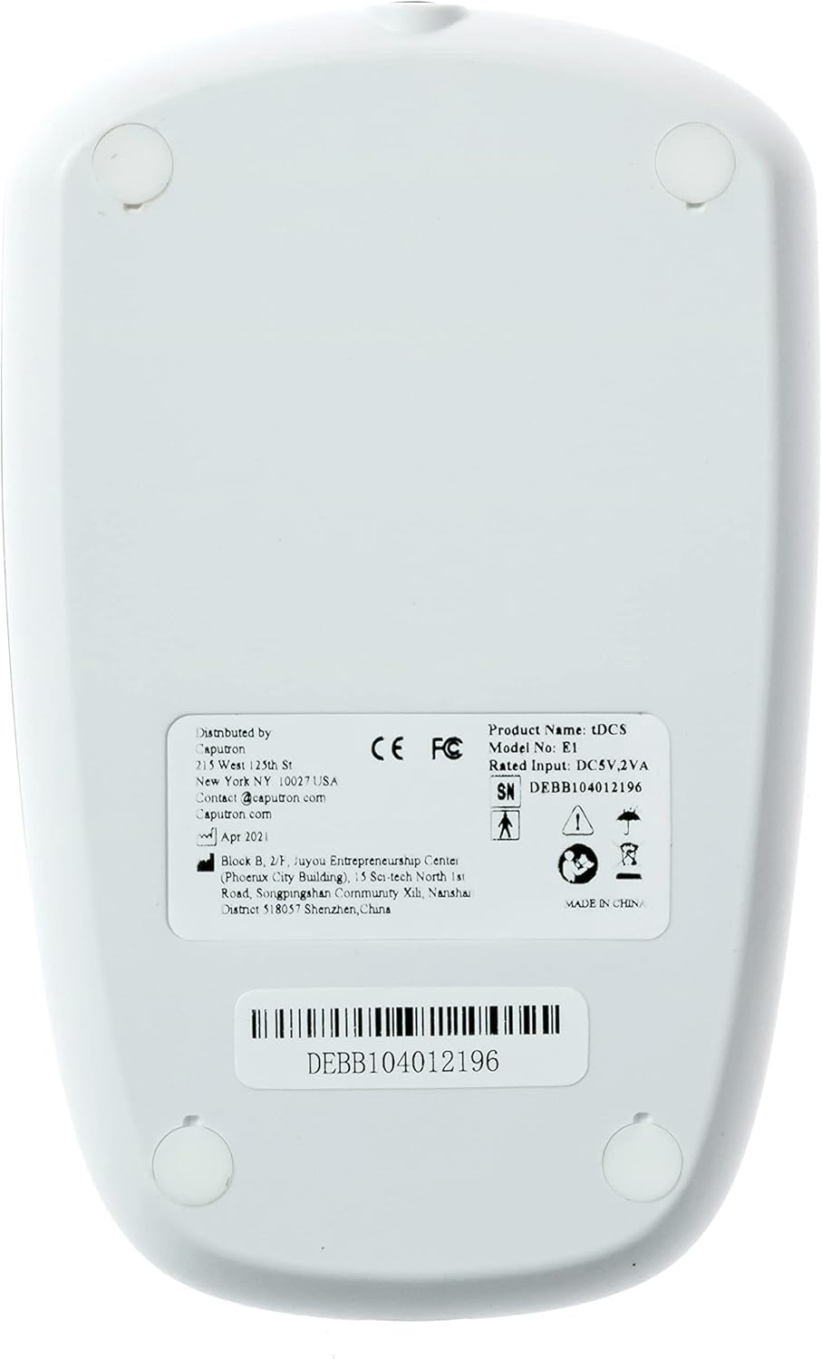 Caputron tDCS Device - Brain Premier tDCS Starter Kit - Complete transcranial Brain Stimulation Starter kit with Rechargeable Battery and Accurate Direct Current Output