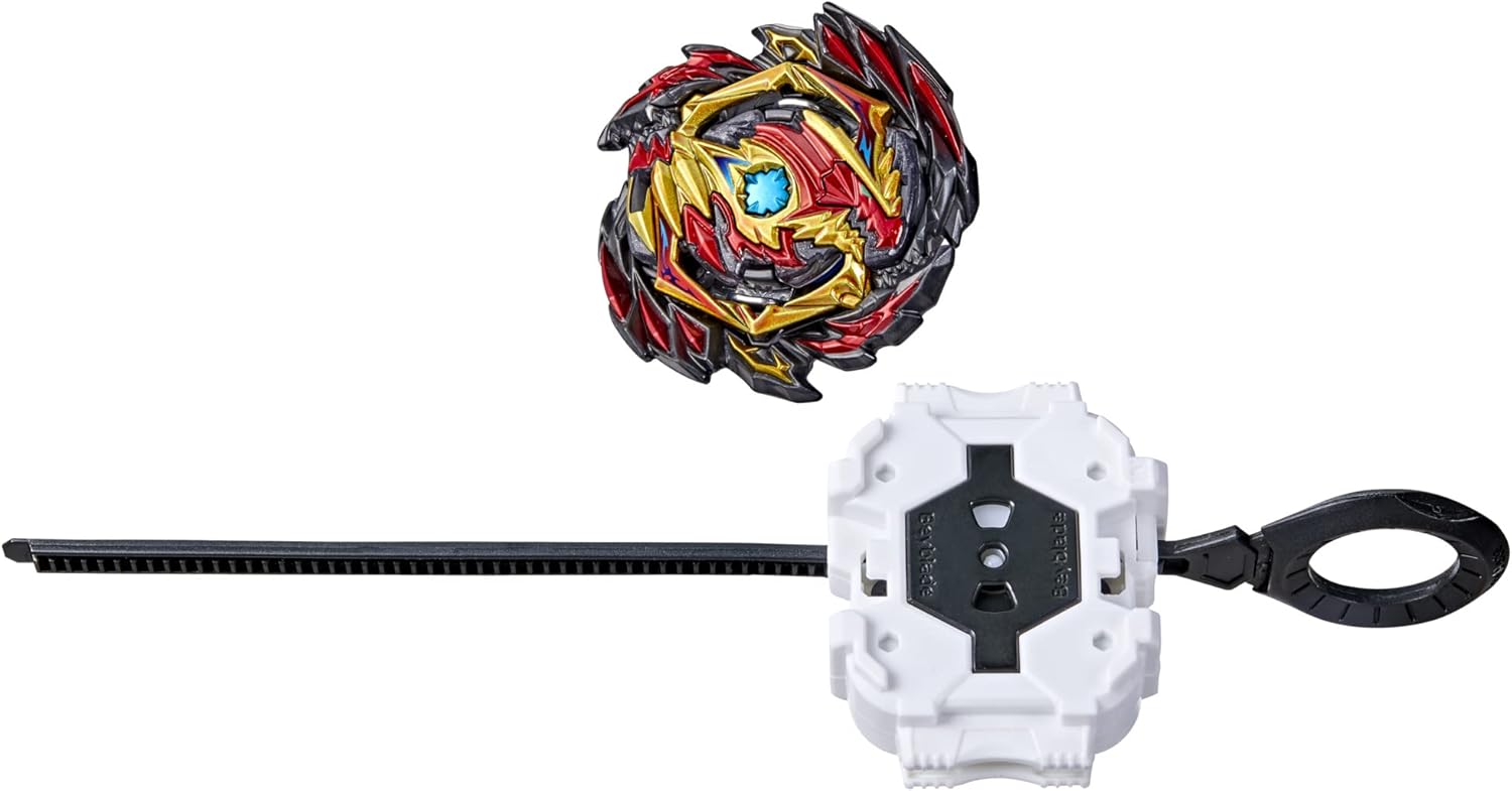 BEYBLADE Burst Pro Series Venom Devolos Spinning Top Starter Pack - Attack Type Battling Game Top with Launcher Toy
