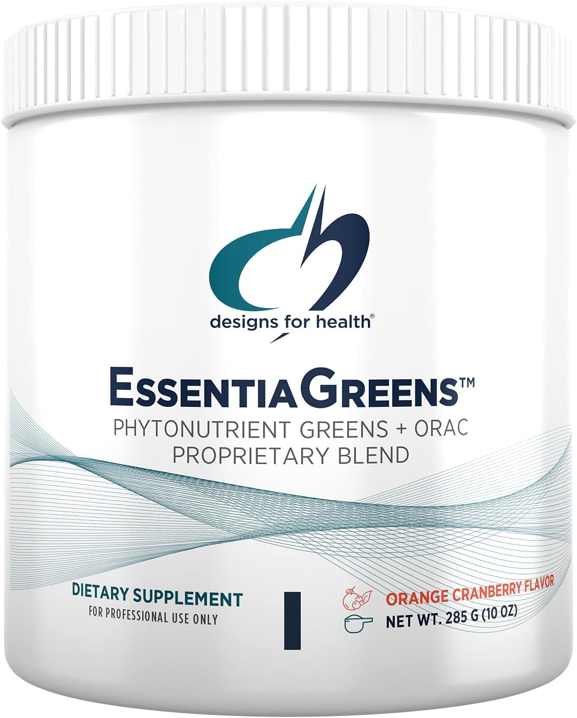 Designs for Health Green Smoothie Powder - EssentiaGreens Vegan Greens Powder with Organic Spirulina, Kale + More - Alkalizing Vegetables, Berries + Prebiotic Fiber (28 Servings / 285g)