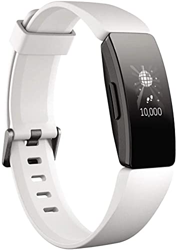 Fitbit Inspire HR Heart Rate and Fitness Tracker, One Size (S and L Bands Included), 1 Count