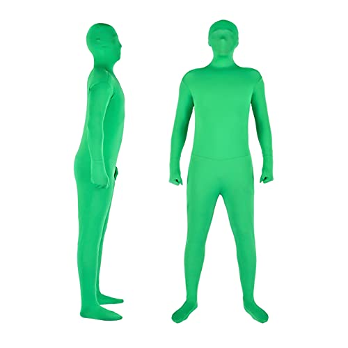 Andoer Full Body Photography Chromakey Green Suit Unisex Adult Green