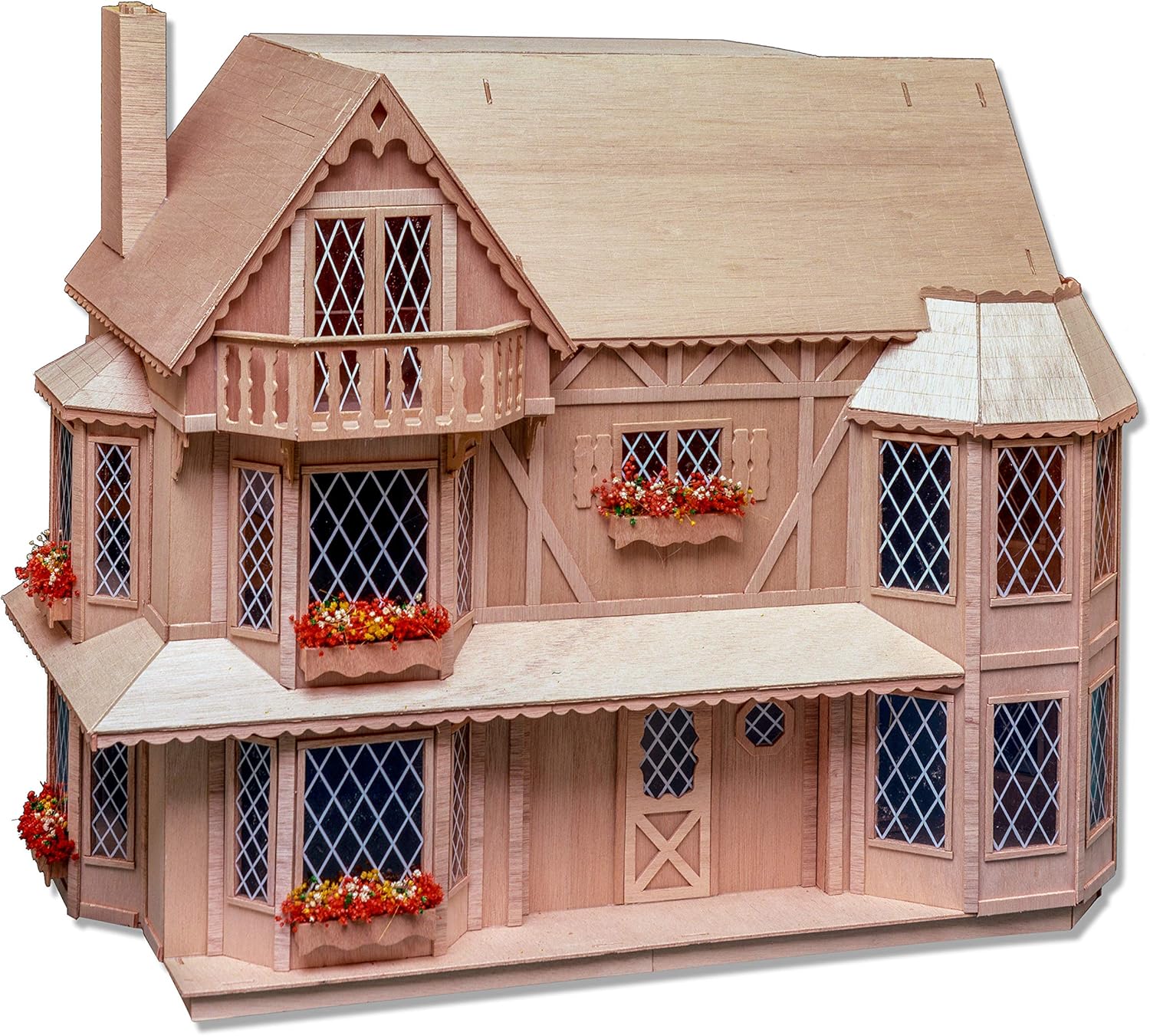 Greenleaf Harrison Dollhouse Kit - 1 Inch Scale