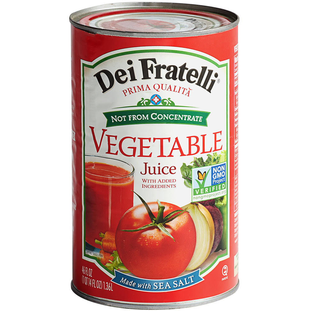 Dei Fratelli Prima Qualita 46 fl. oz. Vegetable Juice - 12/Case