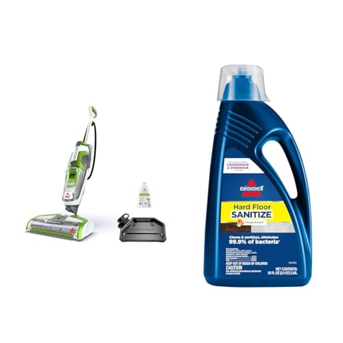 BISSELL Crosswave Turbo Vacuum Mop All in One Wet and Dry Vac Combo Hard Floor & Area Rug Cleaner, 3888A