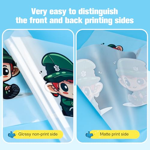 Yamation DTF Transfer Film Glossy: 8.5