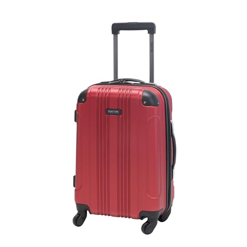 Kenneth Cole REACTION Out of Bounds Lightweight Hardshell 4-Wheel Spinner Luggage, Cobalt Blue, 20-Inch Carry On