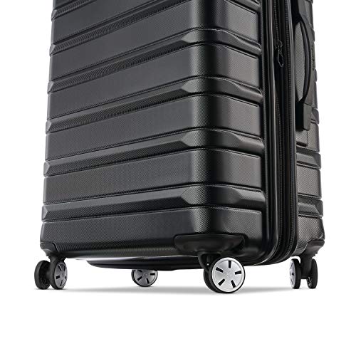 Samsonite Omni 2 Hardside Expandable Luggage with Spinner Wheels, 2-Piece Set (19/24), Lagoon Blue