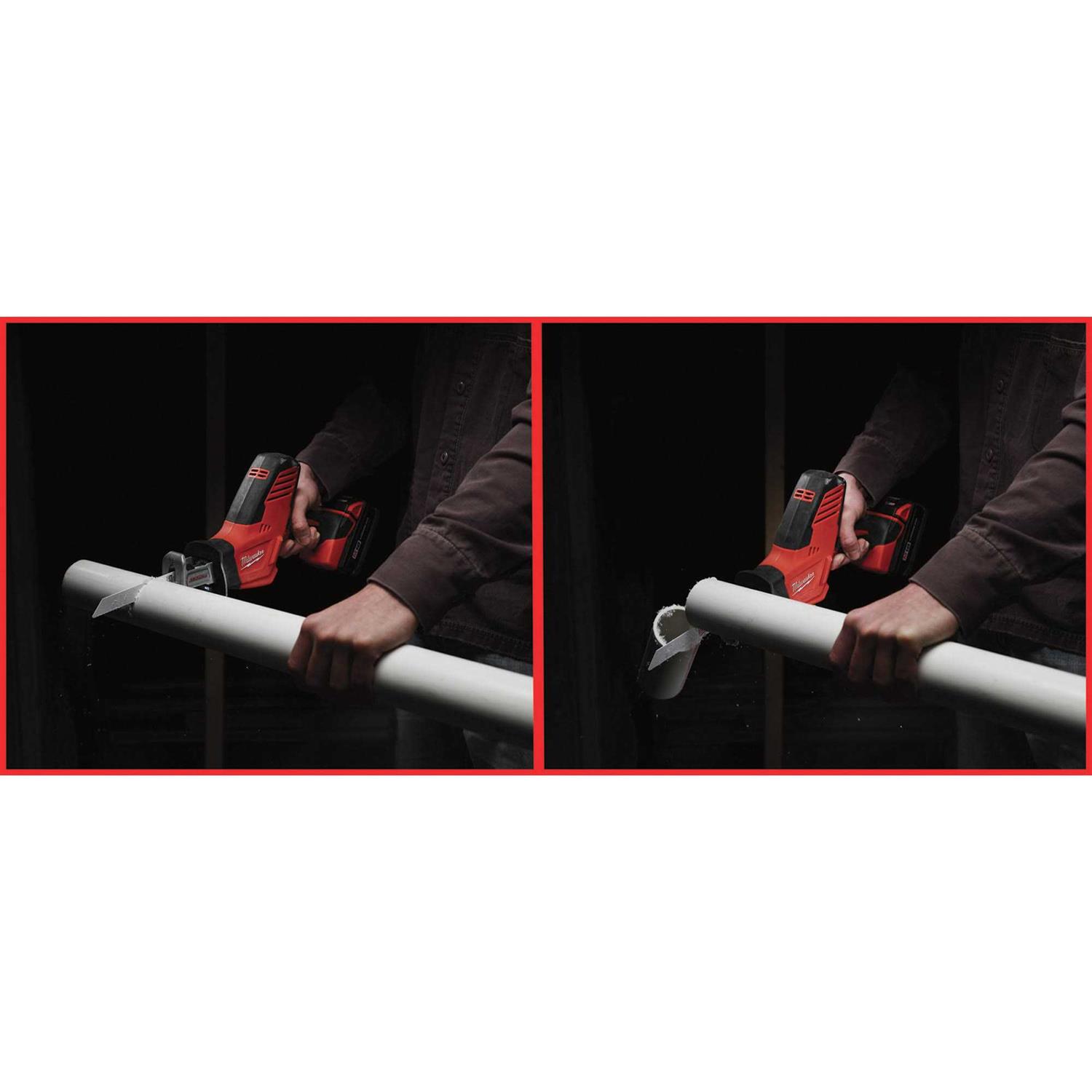 Milwaukee 2625-21 M18 Hackzall Reciprocating Saw Kit