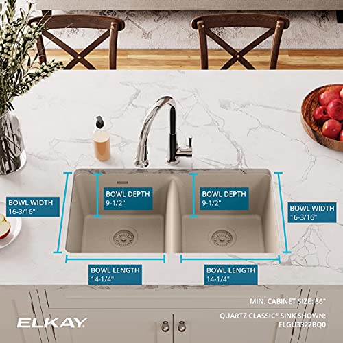 Elkay ELGU3322 Quartz Classic 33