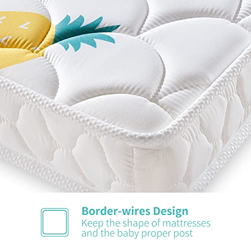 Premium Dual-Sided Baby Crib Mattress and Toddler Mattress - 52