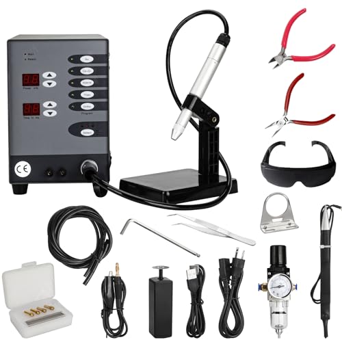 Welder for Permanent Jewelry - 100a Permanent Jewelry Welder,110v Welding Machine Jewelry,Pulse Arc Welder Permanent Jewelry