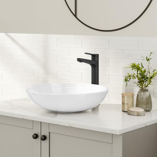 KRAUS Indy Single Handle One Hole Bathroom Sink Faucet in Chrome, KBF-1411CH