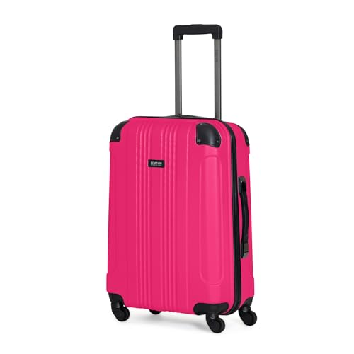 Kenneth Cole REACTION Out of Bounds Lightweight Hardshell 4-Wheel Spinner Luggage, Cobalt Blue, 20-Inch Carry On